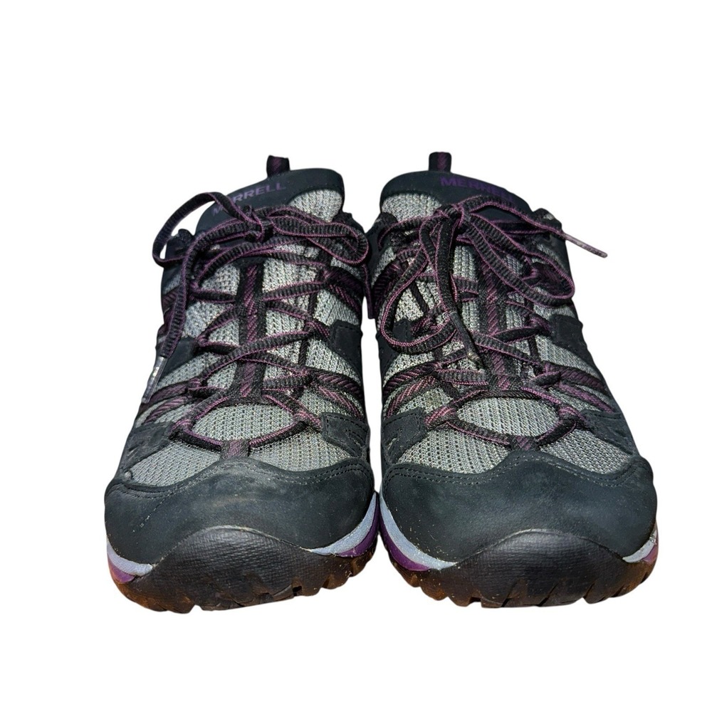 Merrell Siren Edge Q2 Waterproof Womens 9 Pre-Owned Hiking Shoes Grey J035326 - Picture 9 of 13